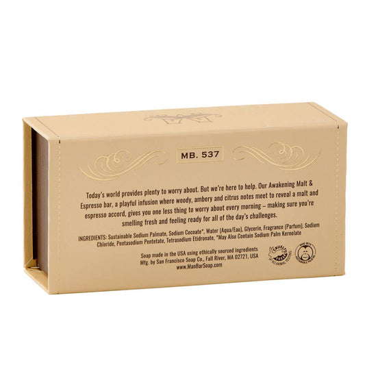 MAN BAR Malt & Espresso Soap