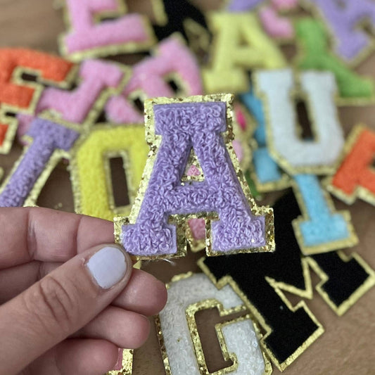 Self Adhesive Varsity Letter Patch (Large)