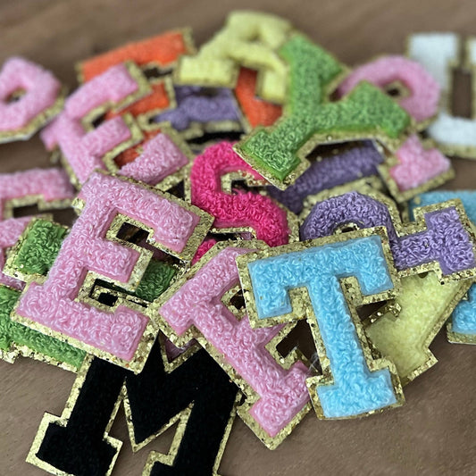 Self Adhesive Varsity Letter Patch (Large)