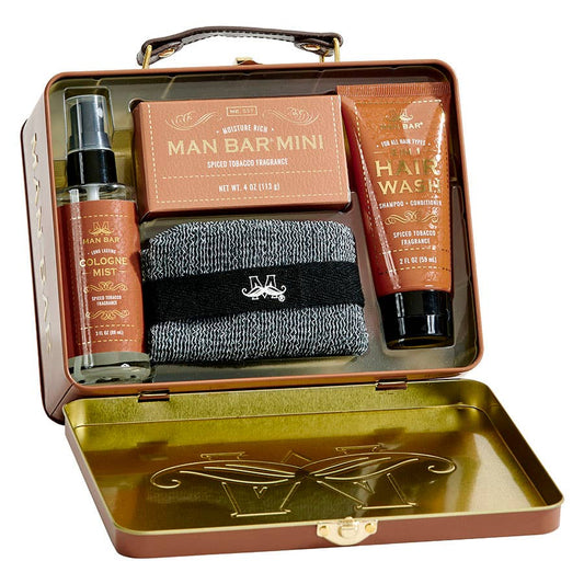 MAN BAR TRAVEL TIN KIT (SPICED TOBACCO)