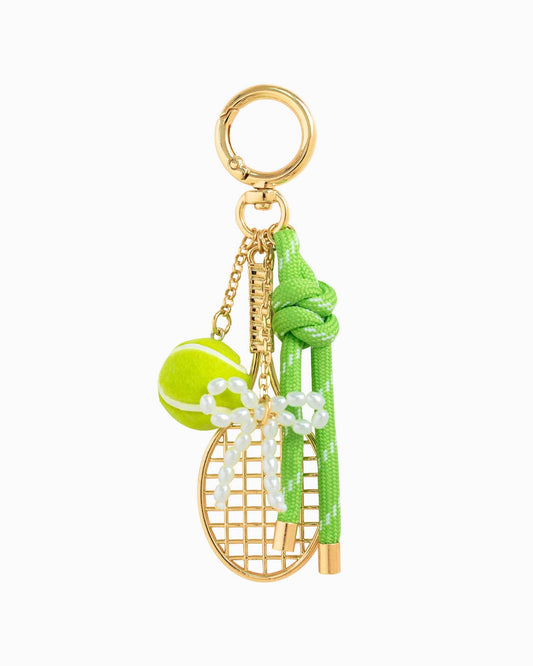 Tennis Open Gameday Love Match Bag Charm Key Chain