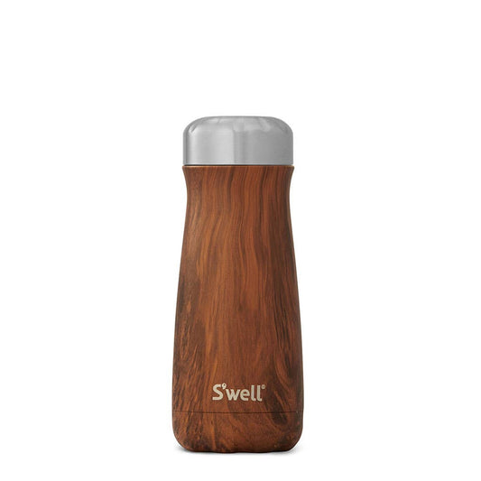 Stainless Steel Traveler - Teakwood: 16oz